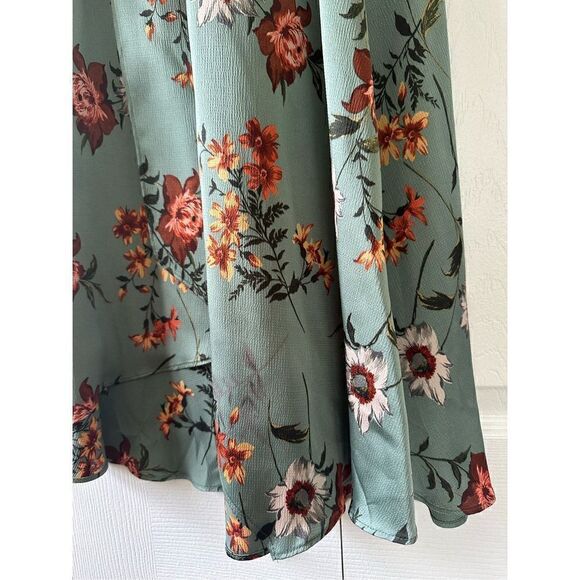 ZARA Floral MIDI Skirt - Picture 3 of 5